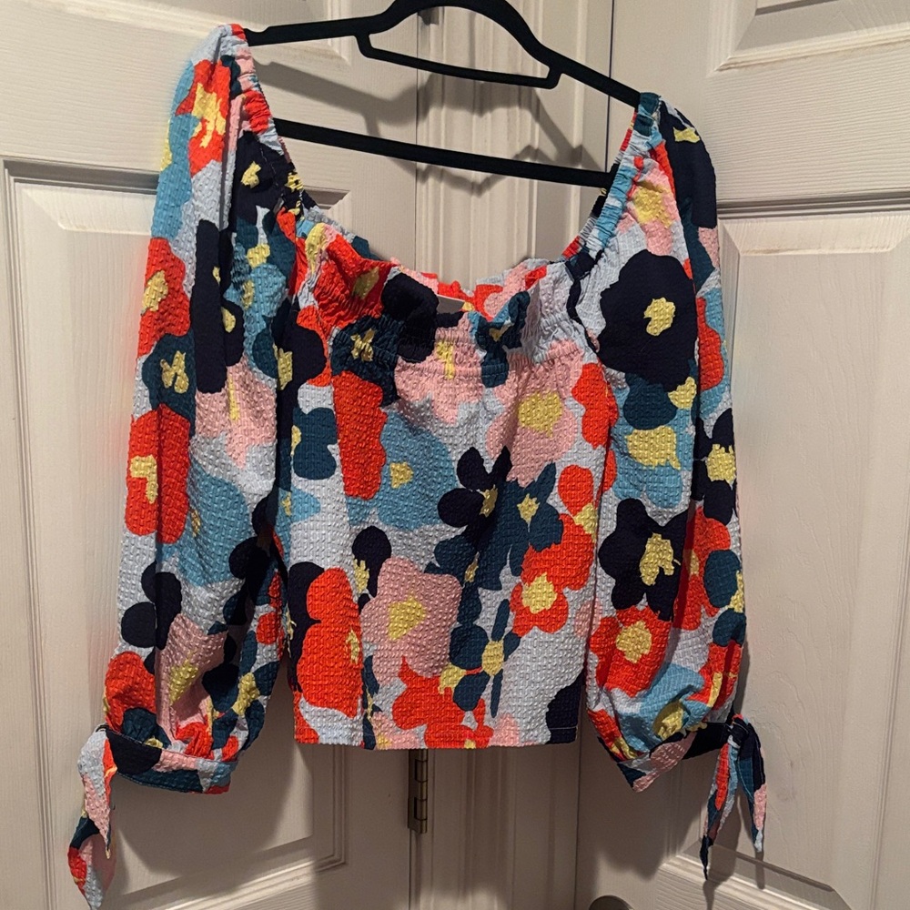Nordstrom Multicolor Floral Blouse